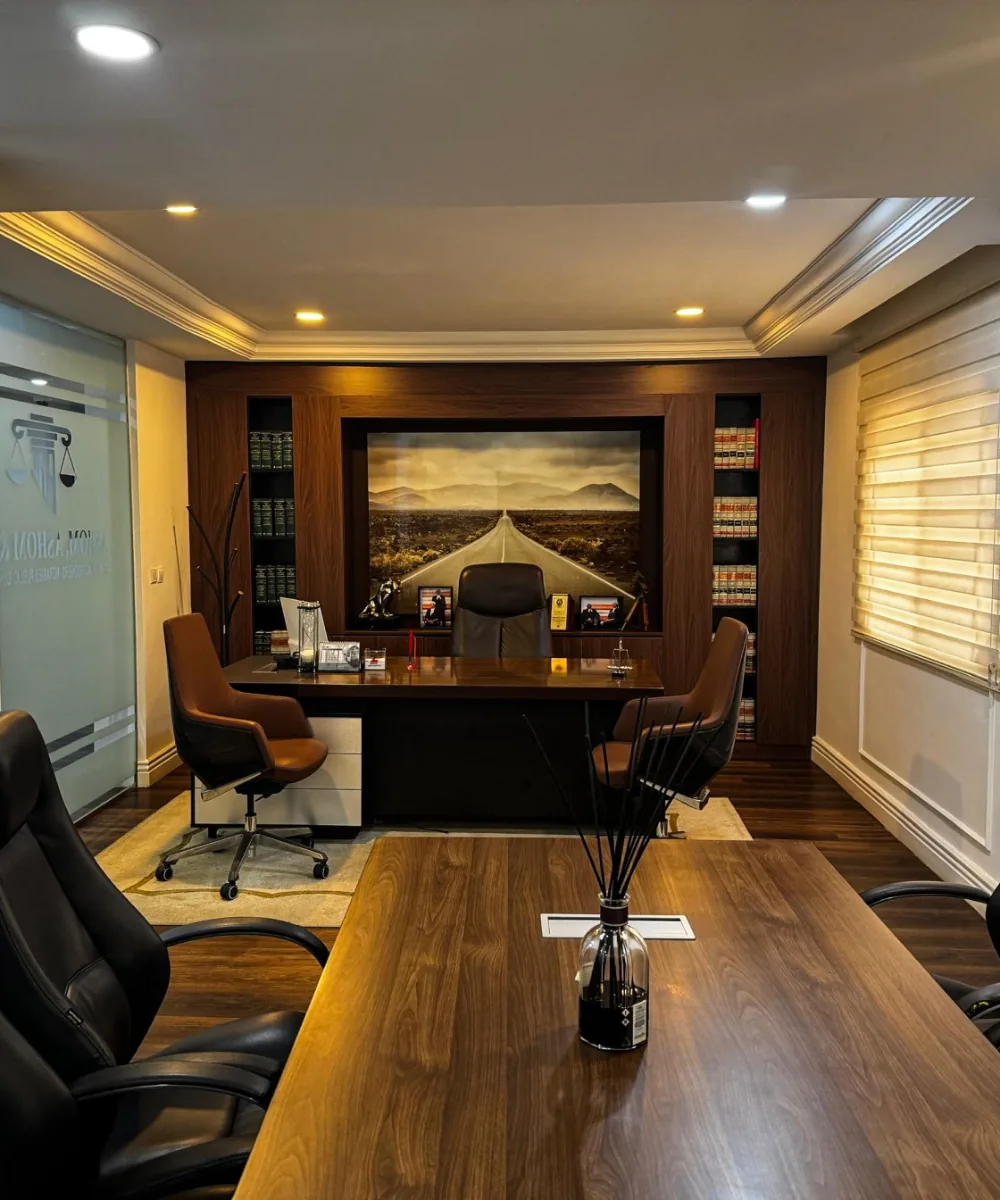 Inside the offices of Ashom, Ashom & Co.