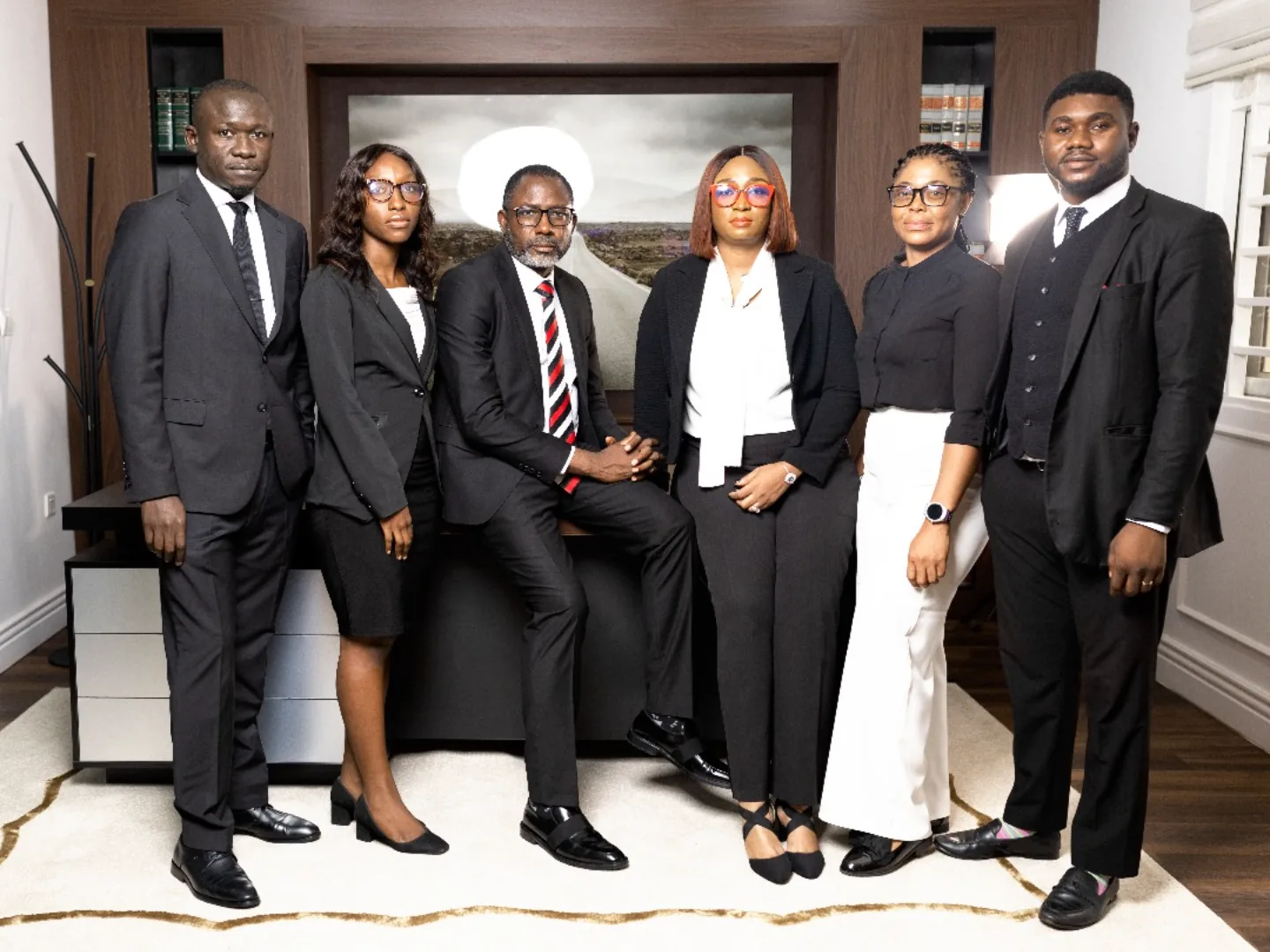 The lawyers of Ashom, Ashom & Co.